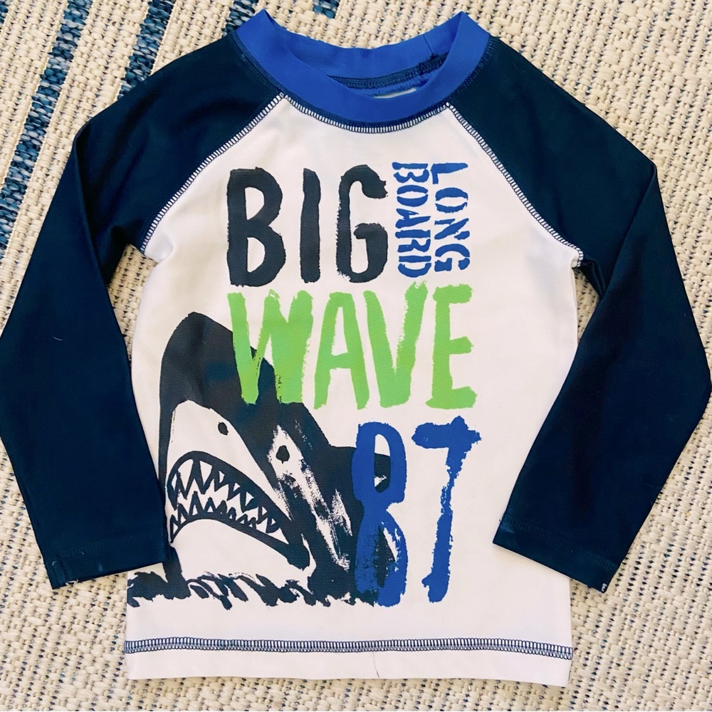George Boy’s Long Sleeve Swim Top / Size 2T